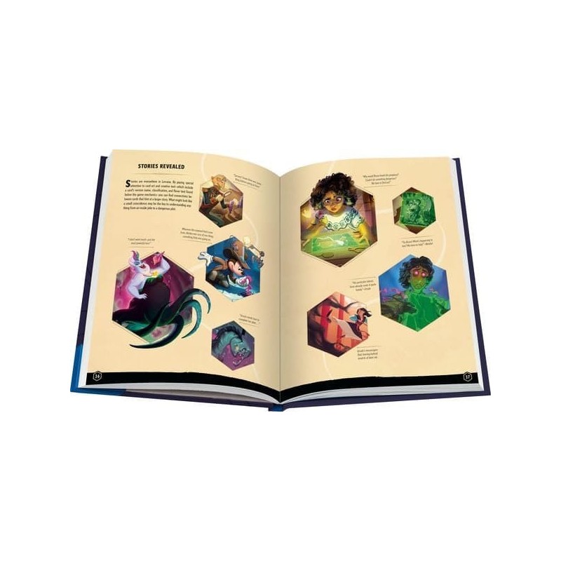 Disney Lorcana TCG Book The Official Collector's Guide: Sets 1-4 *English Version*