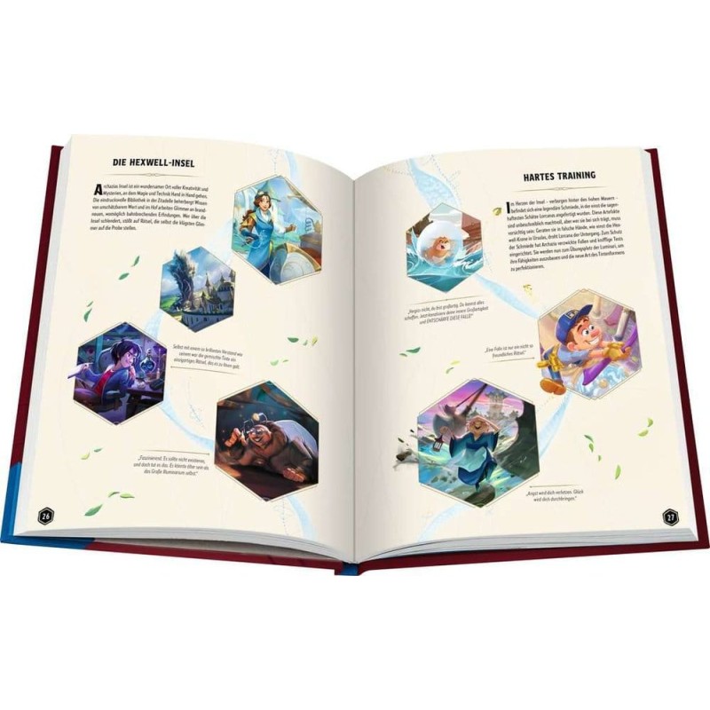Disney Lorcana TCG Book The Official Collector's Guide: Sets 5-8 *German Version*