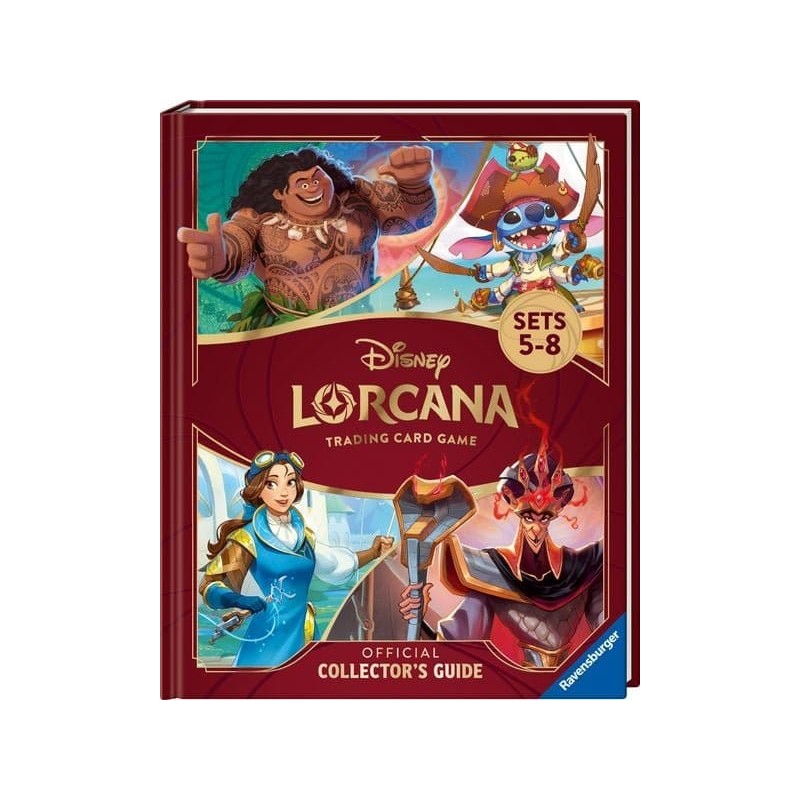 Disney Lorcana TCG Book The Official Collector's Guide: Sets 5-8 *English Version*