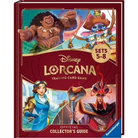 Disney Lorcana TCG Book The Official Collector's Guide: Sets 5-8 *English Version*