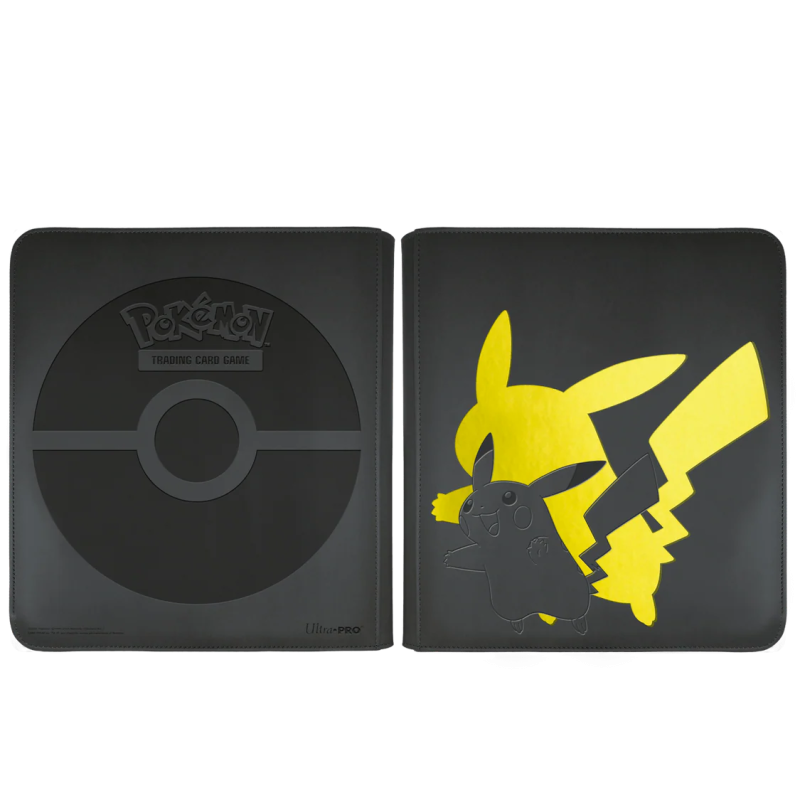 UP - Elite Series : 12-Pocket Zippered Pro-Binder - Pokémon Pikachu
