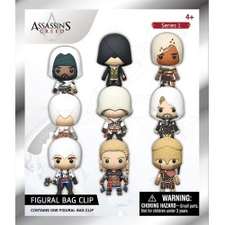 Assassin's Creed 3D porte-clés en mousse série 1 présentoir (24)