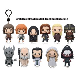 Lord of the Rings 3D Foam Bag Clips Series 2 Display (24)