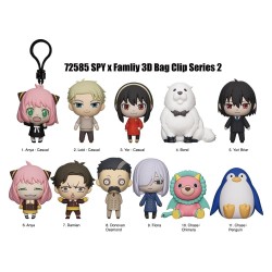 Spy x Family 3D Foam Bag Clips Series 2 Display (24)