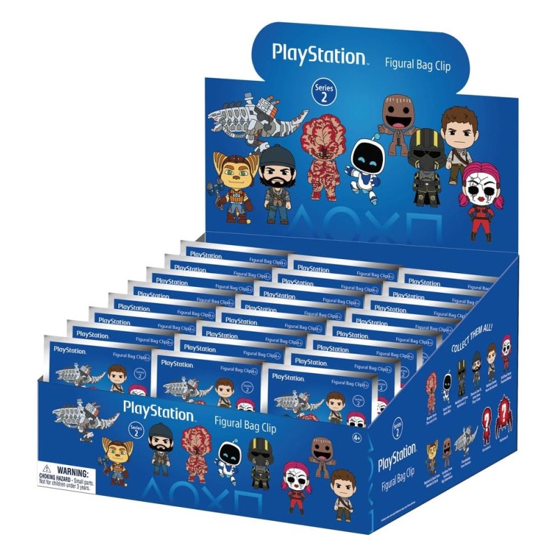 Sony PlayStation 3D porte-clés en mousse série 2 présentoir (24)