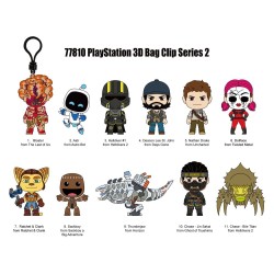 Sony PlayStation 3D porte-clés en mousse série 2 présentoir (24)