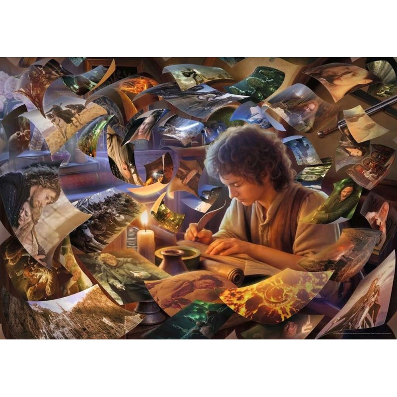 Le Seigneur des Anneaux puzzle Le Voyage de Frodon (1000 pièces)