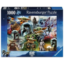 The Mandalorian et Grogu puzzle (1000 pièces)