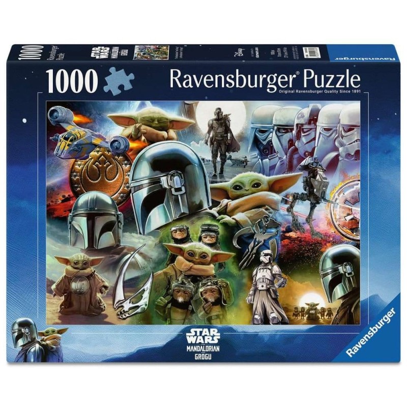 The Mandalorian et Grogu puzzle (1000 pièces)