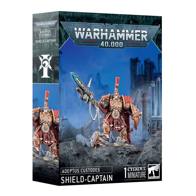 copy of Warhammer 40,000 - Adeptus Custodes: Allarus Custodians / Vexilus Praetor / Shield-Captain | 5011921218264