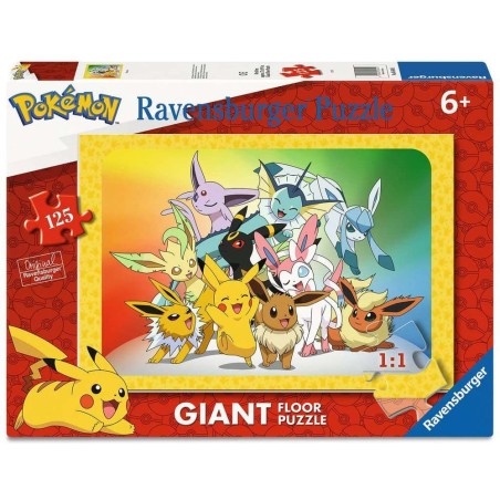 Pokémon puzzle Giant Floor (125 pièces)