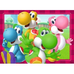 Super Mario pack 4 puzzles C'est l'heure de Mario ! (4x100 pièces)