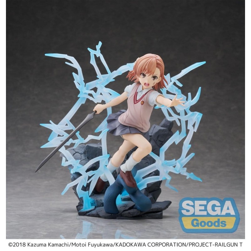 A Certain Scientific Railgun T FIGURIZMa figurine PVC Mikoto Misaka 23 cm