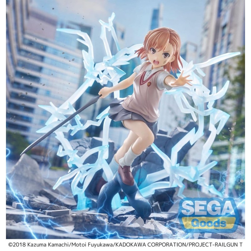 A Certain Scientific Railgun T FIGURIZMa figurine PVC Mikoto Misaka 23 cm