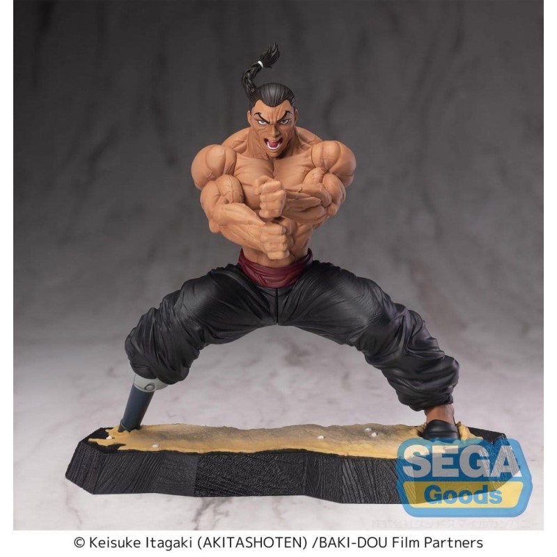 Baki-Dou Luminasta figurine PVC Kaioh Retsu 15 cm