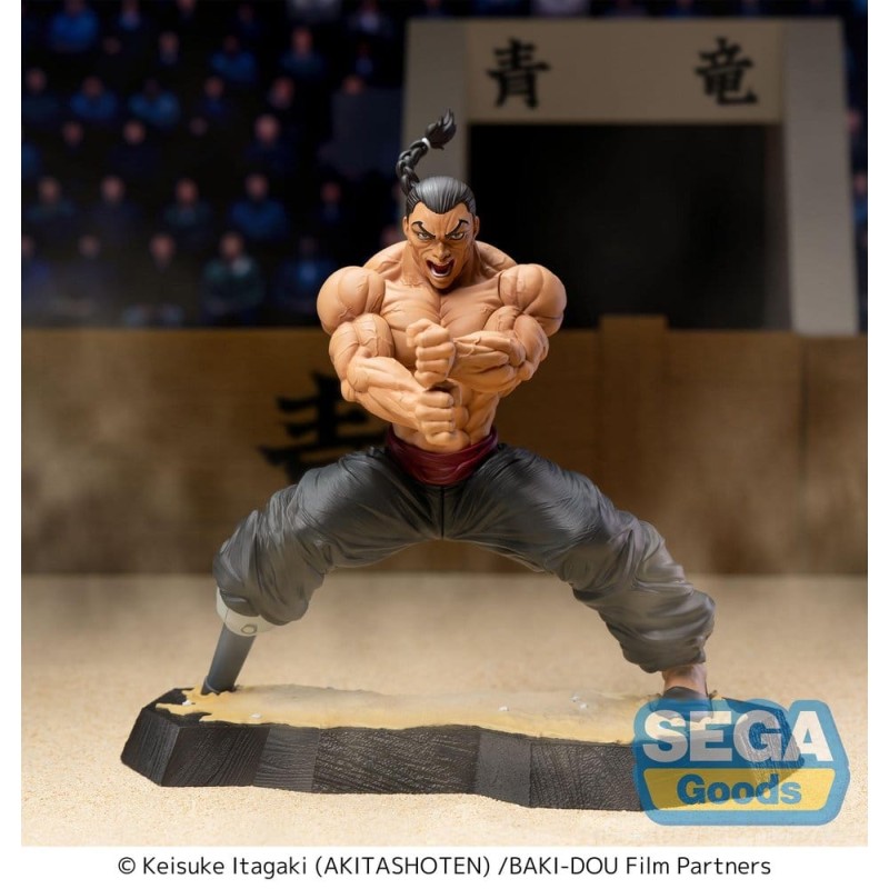 Baki-Dou Luminasta PVC Figure Kaioh Retsu 15 cm