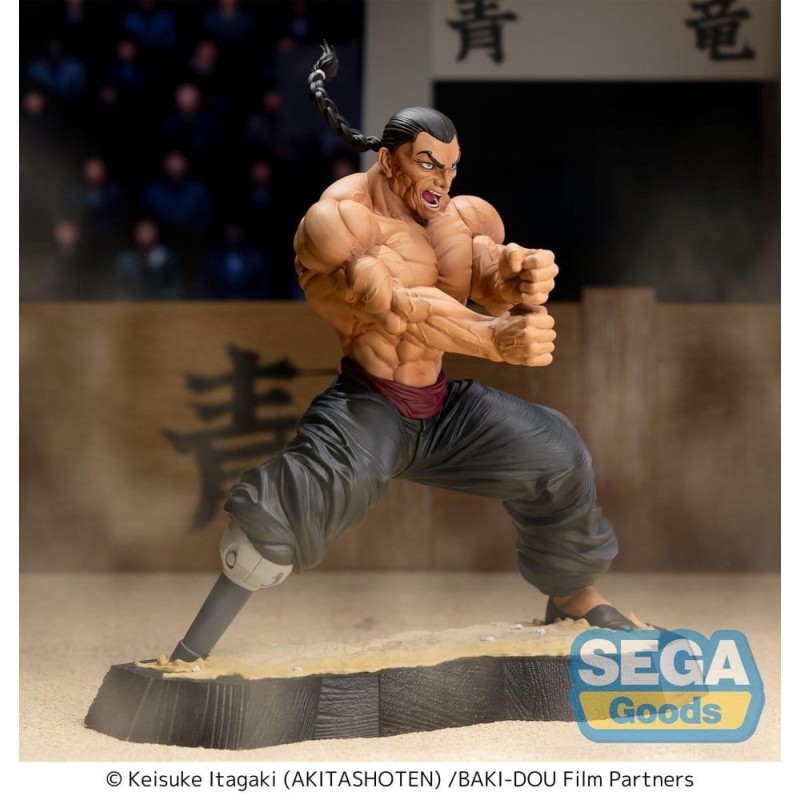 Baki-Dou Luminasta figurine PVC Kaioh Retsu 15 cm