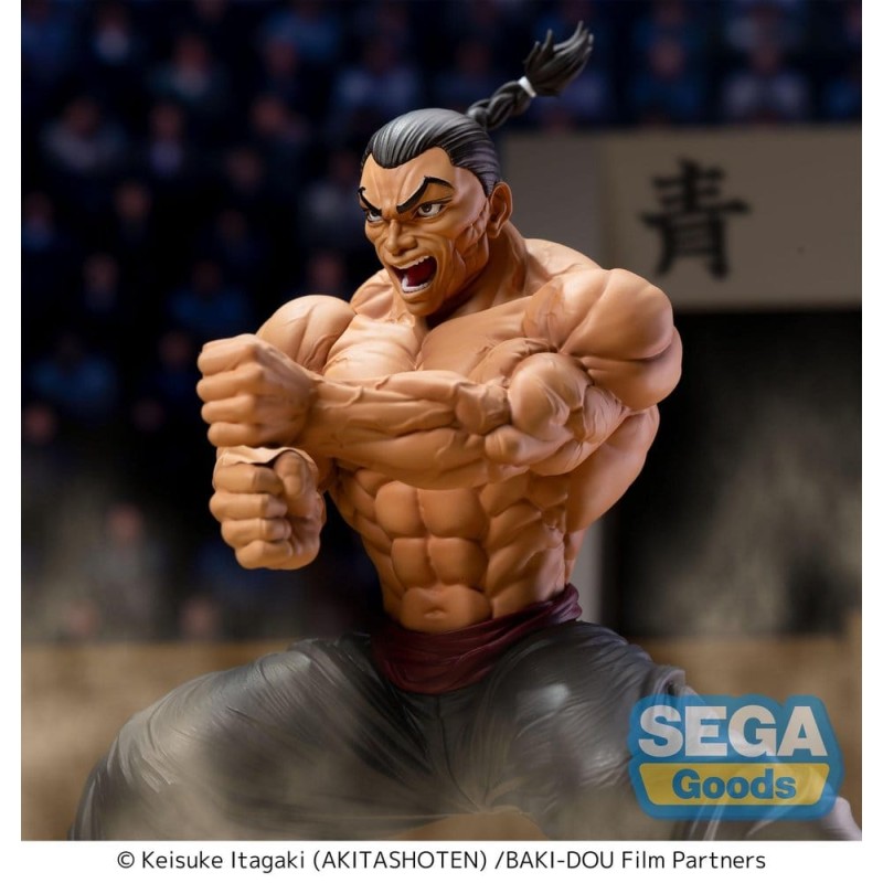 Baki-Dou Luminasta PVC Figure Kaioh Retsu 15 cm