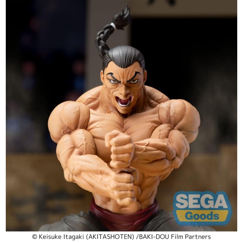 Baki-Dou Luminasta figurine PVC Kaioh Retsu 15 cm