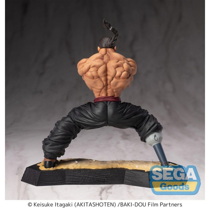 Baki-Dou Luminasta figurine PVC Kaioh Retsu 15 cm