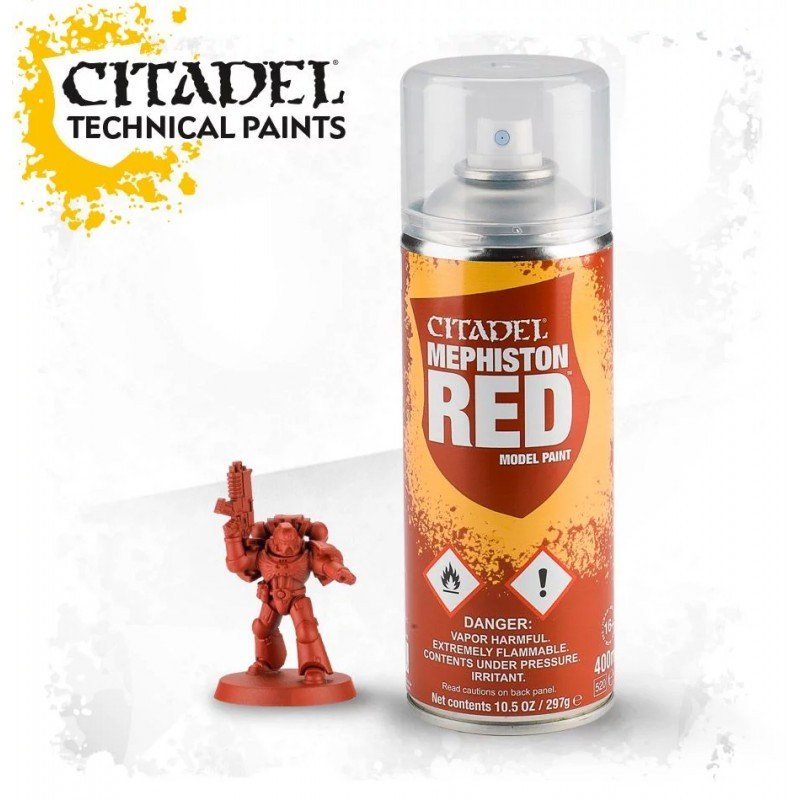 Citadel - Spray: Mephiston Rood | 5011921175338