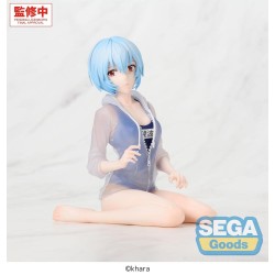 Rebuild of Evangelion Yumemirize figurine PVC Rei Ayanami School Swimsuit Ver. 13 cm