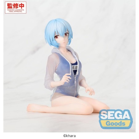 Rebuild of Evangelion Yumemirize figurine PVC Rei Ayanami School Swimsuit Ver. 13 cm