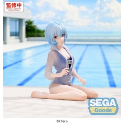 Rebuild of Evangelion Yumemirize figurine PVC Rei Ayanami School Swimsuit Ver. 13 cm