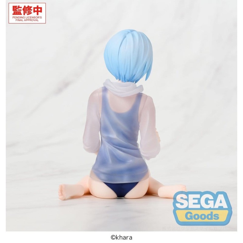 Rebuild of Evangelion Yumemirize figurine PVC Rei Ayanami School Swimsuit Ver. 13 cm