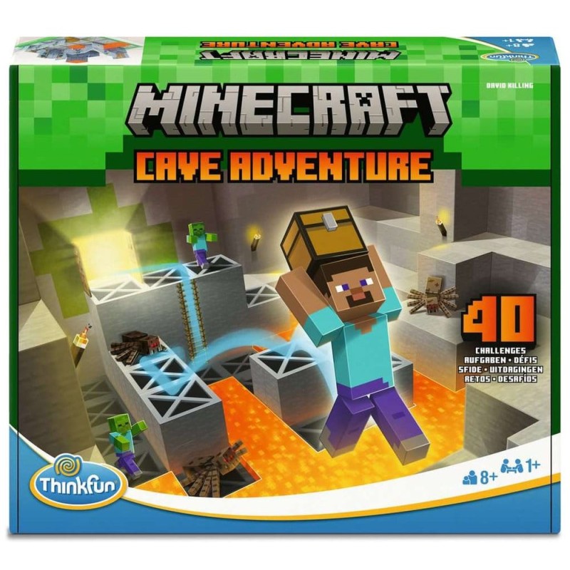 Minecraft Cave Adventure jeu de logique