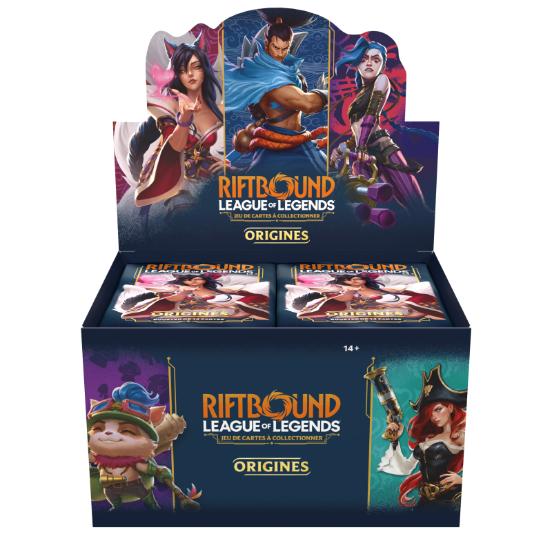 Riftbound: League of Legends TCG - Set 1 : Origines - Booster Display (24 packs) - FR