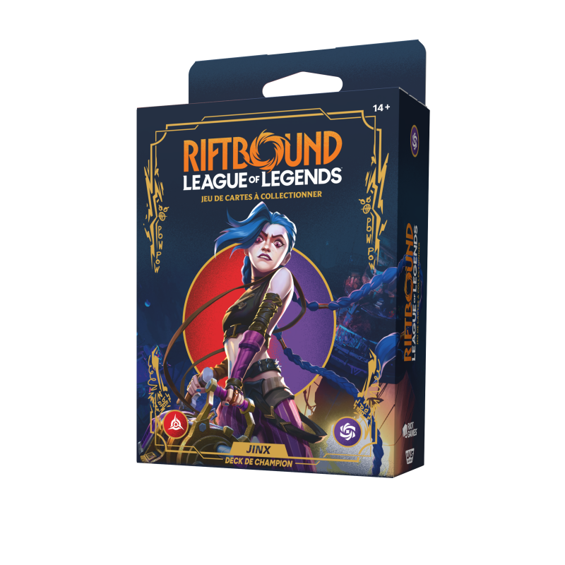 Riftbound: League of Legends TCG - Set 1: Origins - Kampioensdeck - Jinx - FR