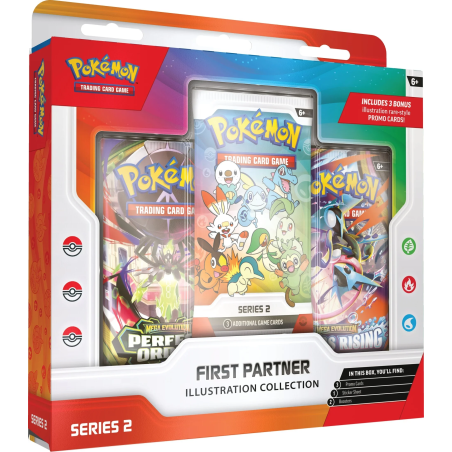 Pokémon - Eerste Partner - Illustratiecollectie Nr. 2 - FR