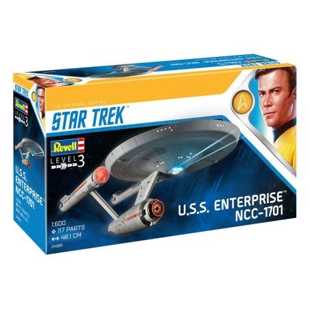 Star Trek TOS - Maquette 1/600 - U.S.S. Enterprise NCC-1701 - 48 cm | 4009803049915