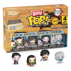 Demon Slayer: Kimetsu no Yaiba pack 4 figurines Bitty POP! Vinyl Nezuko 2,5 cm