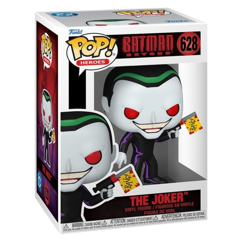 Batman, la relève : Le Retour du Joker POP! Heroes Vinyl figurine Joker w/gun 9 cm 