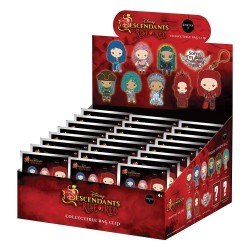 Descendants 3D porte-clés en PVC série 1 présentoir (24)