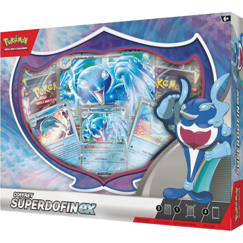 Pokémon - Superdofin Ex FR Box | 820650558252