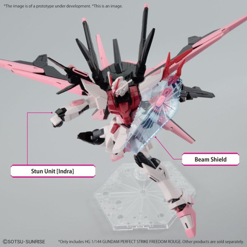 Gundam - Bouwmodell HG 1/144 - Gundam Perfect Strike Freedom Rood | 4573102662736