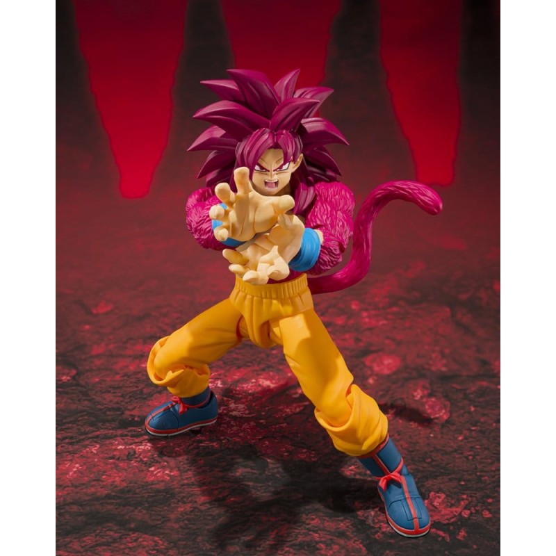 Dragon Ball figurine S.H. Figuarts Super Saiyan 4 Son Goku -Daima- 15 cm