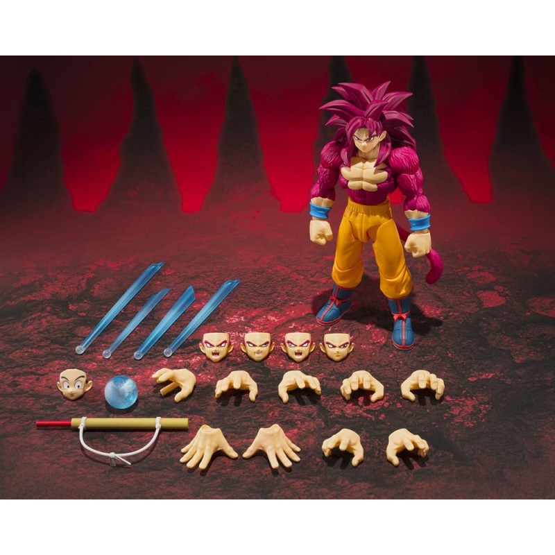 Dragon Ball figurine S.H. Figuarts Super Saiyan 4 Son Goku -Daima- 15 cm