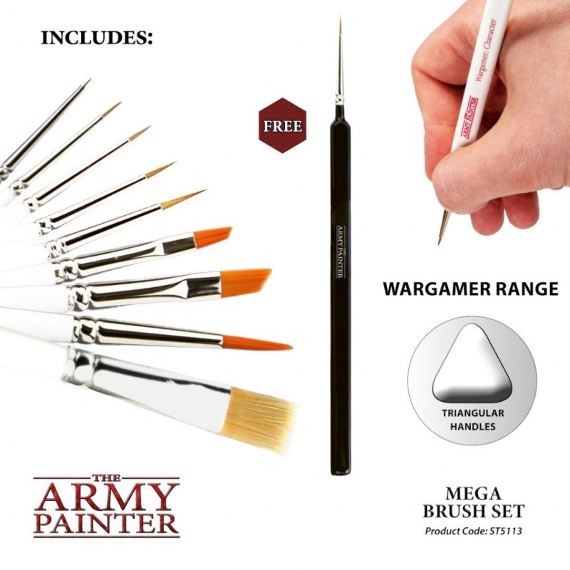 The Army Painter - Mega Brush Set | 5713799511309
