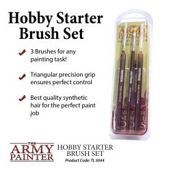 The Army Painter - Hobby Starters Borstelset