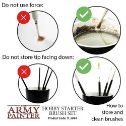 The Army Painter - Hobby Starter Brush Set | 5713799504400