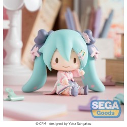 Hatsune Miku figurine fuwa petit Chibi "New Semester" 8 cm