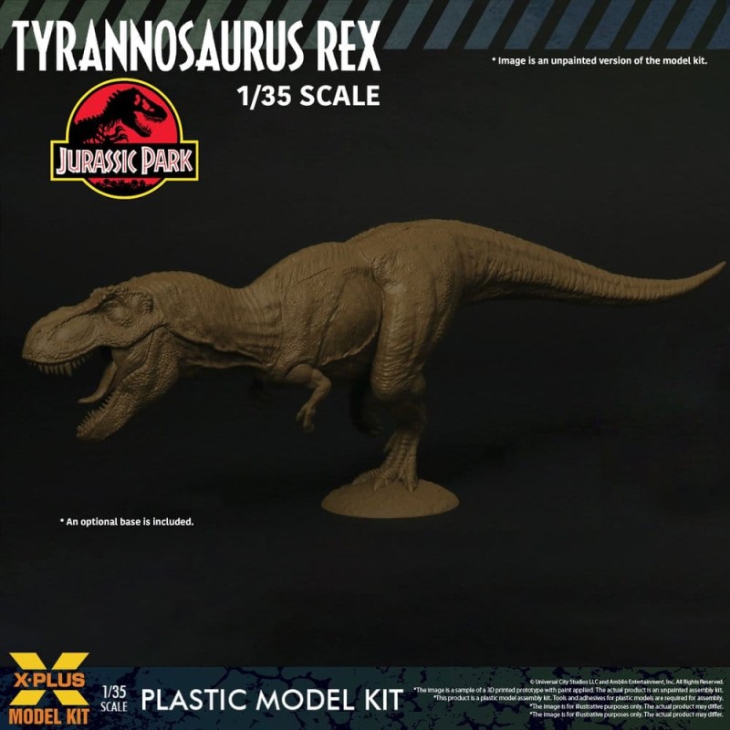 Jurassic Park Figure Plastic Model Kit 1/35 Tyrannosaurus Rex 42 cm