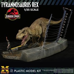 Jurassic Park figurine Plastic Model Kit 1/35 Tyrannosaurus Rex 42 cm