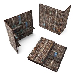 Green Stuff World - MDF Plot - Pre-Painted & Foldable - Sci-fi - 3 Story Building (1 Item)