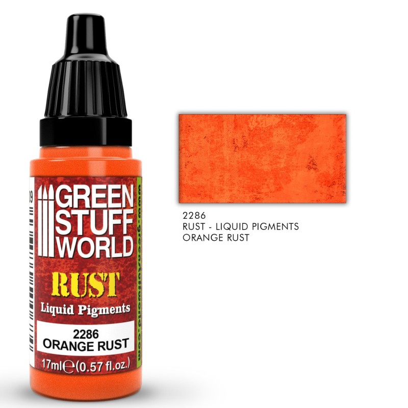 Green Stuff World - Pigments Liquides - Rouille orange