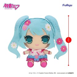 Hatsune Miku Kyurumaru Big peluche Cosmos 27 cm